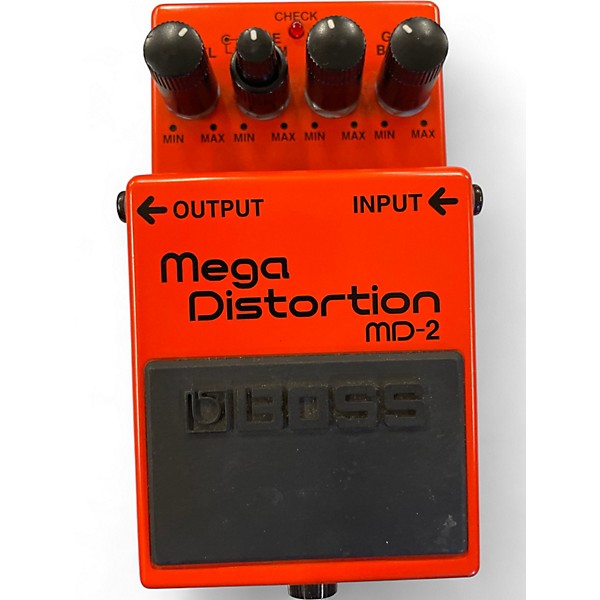 Used BOSS MD2 Mega Distortion Effect Pedal