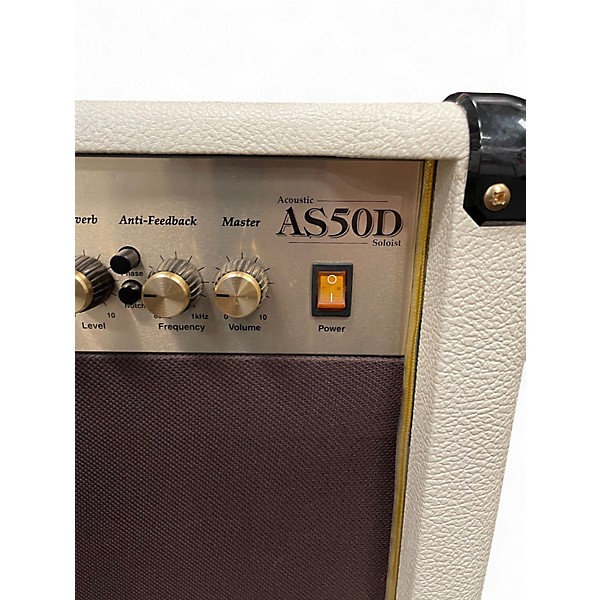 Used Marshall AS50D 50W 2X8 Acoustic Guitar Combo Amp