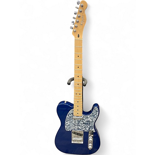 Used 2007 Fender Standard Telecaster Blue Solid Body Electric Guitar