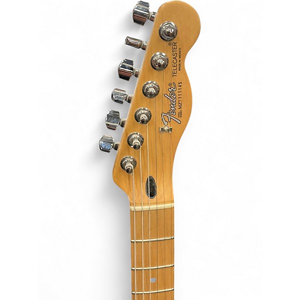 Used 2007 Fender Standard Telecaster Blue Solid Body Electric Guitar