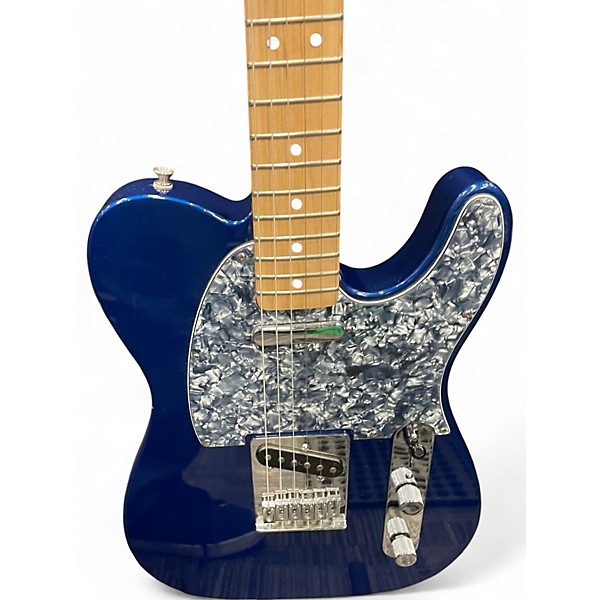 Used 2007 Fender Standard Telecaster Blue Solid Body Electric Guitar