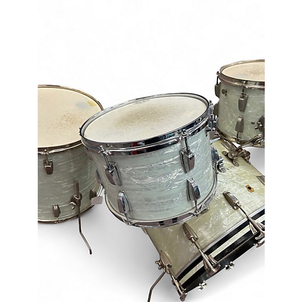 Vintage 1964 Ludwig 4 Piece Super Classic Pearl Drum Kit
