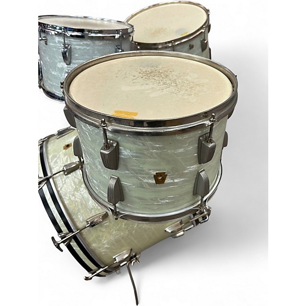 Vintage 1964 Ludwig 4 Piece Super Classic Pearl Drum Kit
