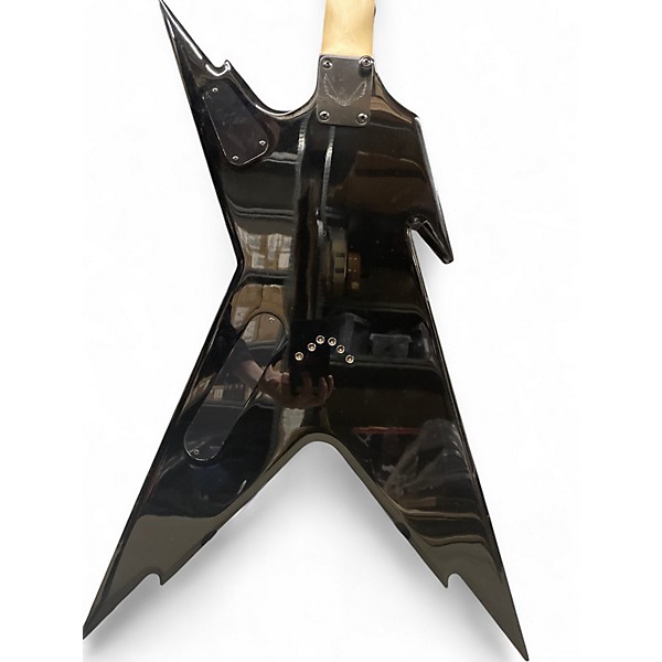 Used Dean Dime Razorback Black Solid Body Electric Guitar