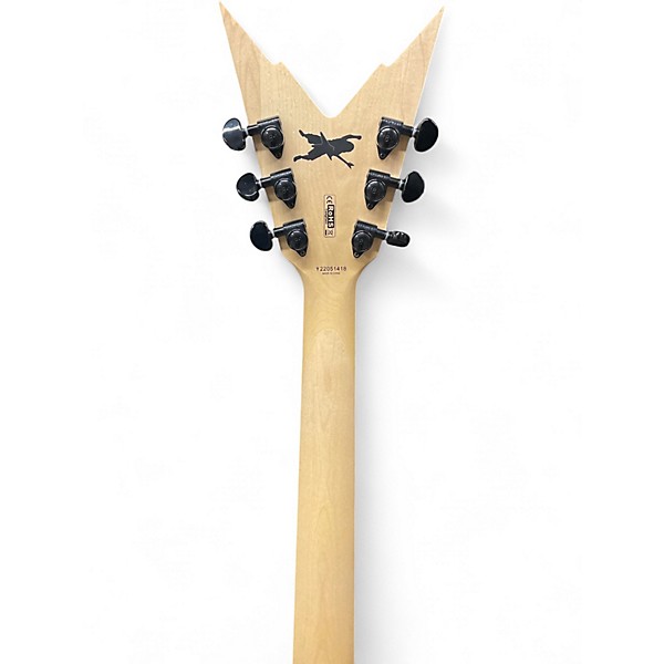 Used Dean Dime Razorback Black Solid Body Electric Guitar