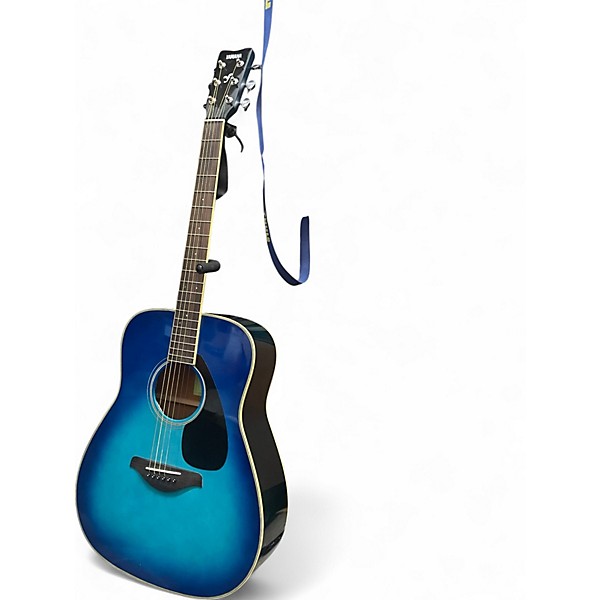 Used Yamaha FG820 Blue Burst Acoustic Guitar