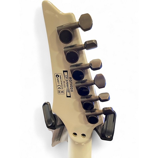 Used Ibanez RGT42DX Classic White Solid Body Electric Guitar