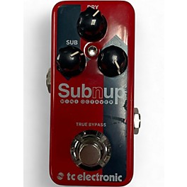 Used TC Electronic Sub N Up Mini Octaver Effect Pedal
