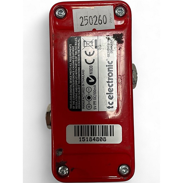 Used TC Electronic Sub N Up Mini Octaver Effect Pedal