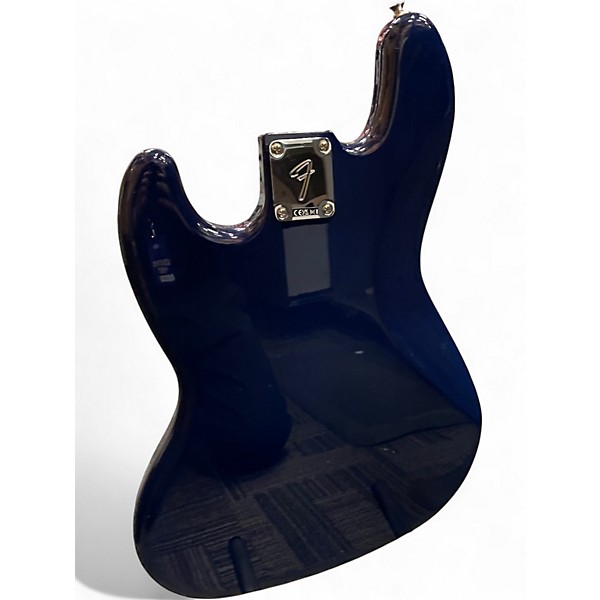 Used 2024 Fender Player II Jazz Bass Plus Top Blue Burst Electric Bass Guitar
