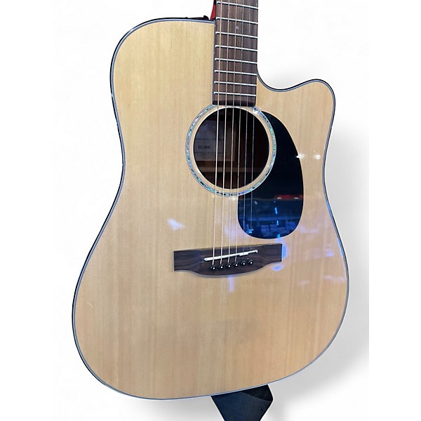 Used Takamine EG340C Natural Acoustic Electric Guitar