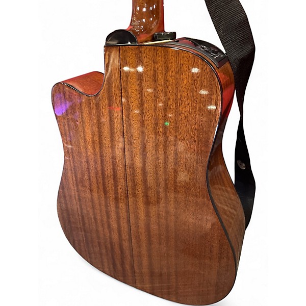 Used Takamine EG340C Natural Acoustic Electric Guitar