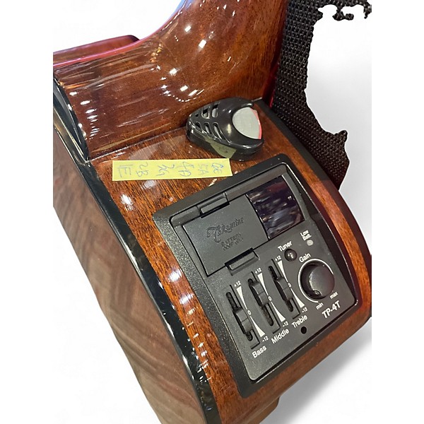 Used Takamine EG340C Natural Acoustic Electric Guitar