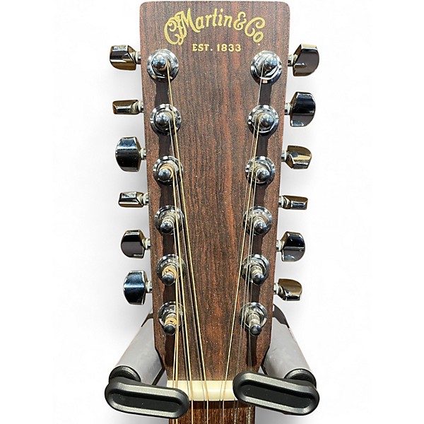 Used Martin DX2E Natural 12 String Acoustic Electric Guitar