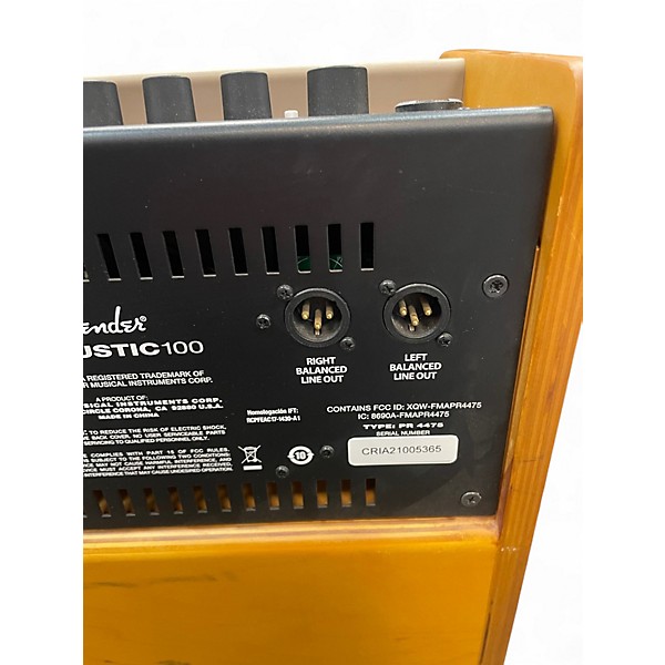 Used Fender ACOUSTIC 100 Guitar Combo Amp