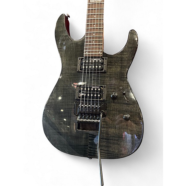 Used ESP LTD M50 FR BLACK Solid Body Electric Guitar