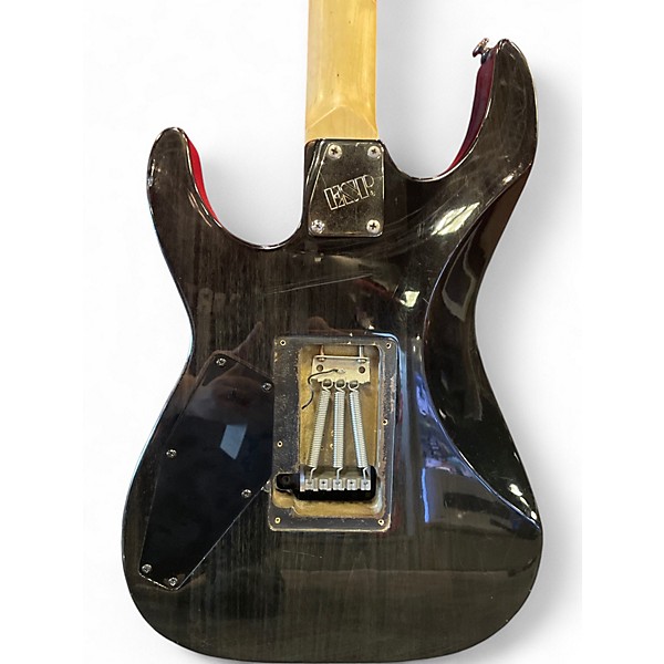 Used ESP LTD M50 FR BLACK Solid Body Electric Guitar