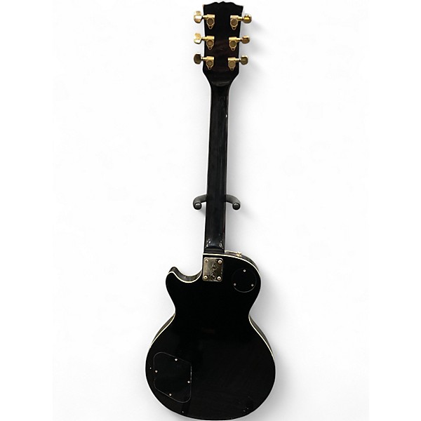 Vintage 1970s Hohner Lawsuit Era Les Paul Black Solid Body Electric Guitar