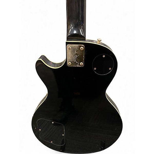 Vintage 1970s Hohner Lawsuit Era Les Paul Black Solid Body Electric Guitar