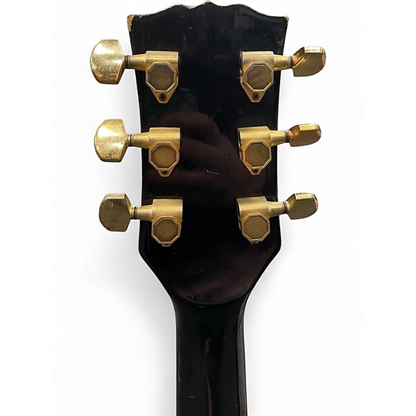 Vintage 1970s Hohner Lawsuit Era Les Paul Black Solid Body Electric Guitar