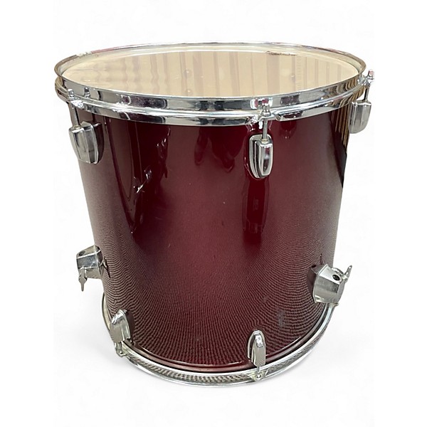 Used CB Percussion 5 Piece SP SERIES Candy Apple Red Drum Kit