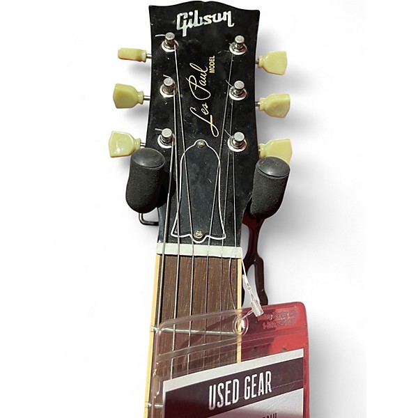 Used 2011 Gibson Les Paul Classic 1960 Ebony Solid Body Electric Guitar