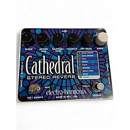 Used Electro-Harmonix Cathedral Stereo Reverb Effect Pedal