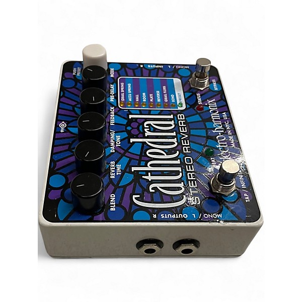 Used Electro-Harmonix Cathedral Stereo Reverb Effect Pedal