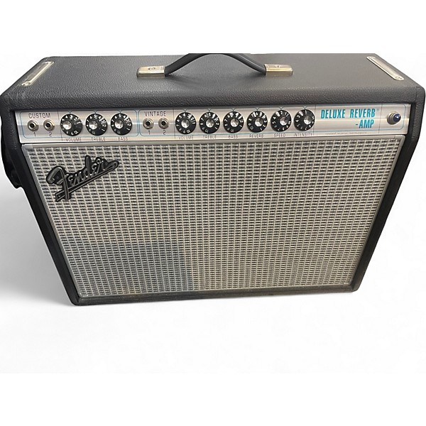 Used Fender 1968 Custom Deluxe Reverb 22W 1x12 Tube Guitar Combo Amp
