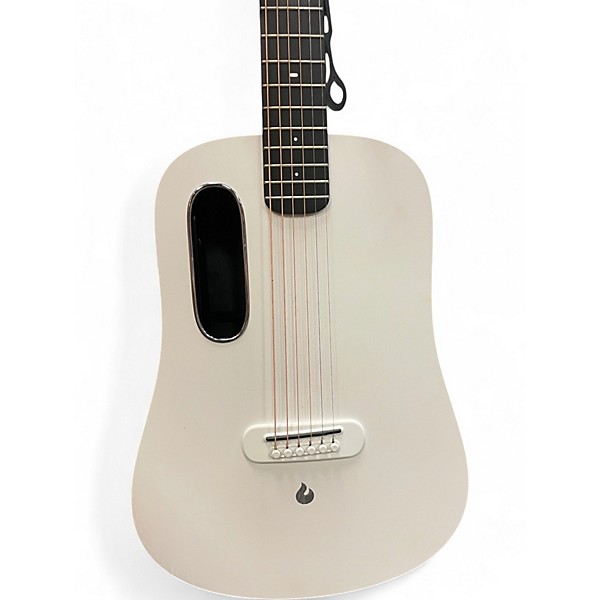 Used Lava Me Play 36" Frost White Acoustic Electric Guitar