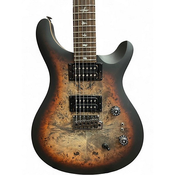 Used PRS se custom 24/08 Shadow Burst Solid Body Electric Guitar