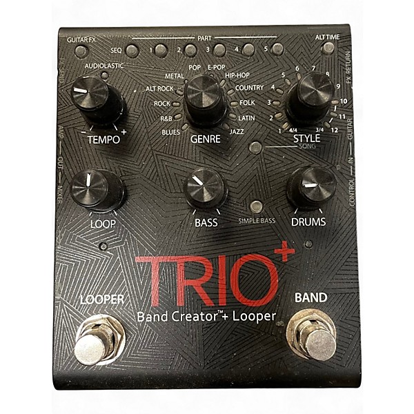 Used DigiTech Trio+ Band Creator Plus Looper Pedal