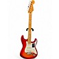 Used Fender Showmaster Red to Black Fade Solid Body Electric Guitar thumbnail