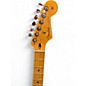 Used Fender Showmaster Red to Black Fade Solid Body Electric Guitar