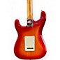 Used Fender Showmaster Red to Black Fade Solid Body Electric Guitar