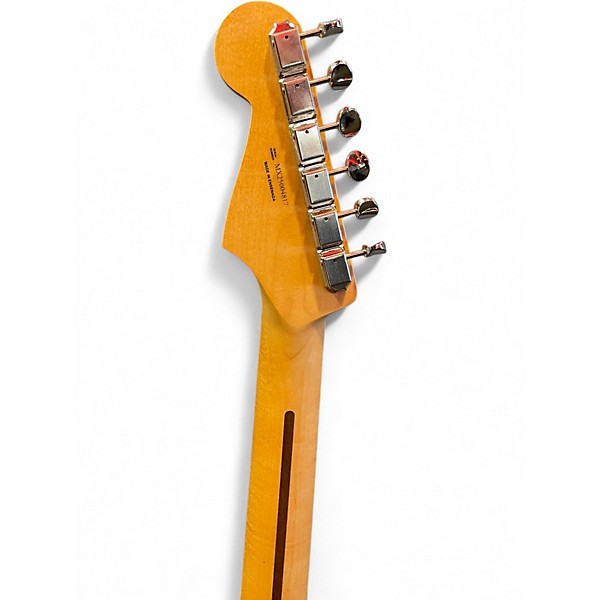 Used Fender Showmaster Red to Black Fade Solid Body Electric Guitar