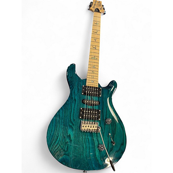 Used PRS se special BLUE IRI Solid Body Electric Guitar