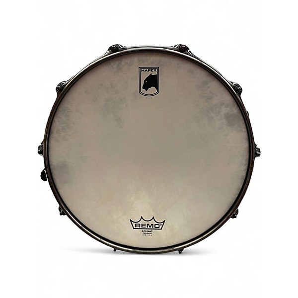 Used Mapex 6.5X14 Black Panther Blade Snare Brushed Nickel Drum
