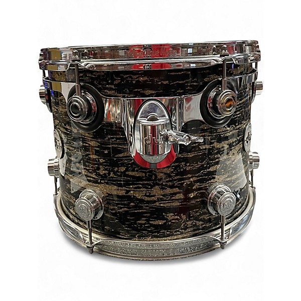 Used DW 13X10 Collectors Series Black Oyster Glass Drum