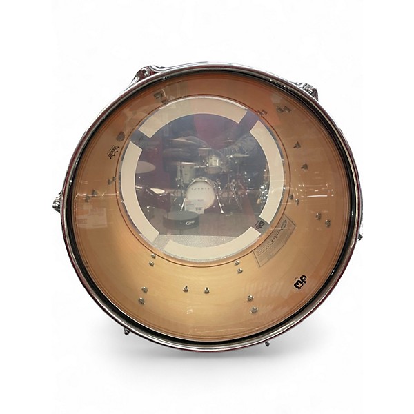 Used DW 13X10 Collectors Series Black Oyster Glass Drum