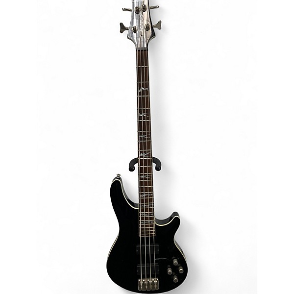 Used Schecter Guitar Research C4 XXX 4 String BLACK Electric Bass Guitar