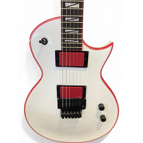 Used ESP LTD GH600 White and Red  Solid Body Electric Guitar