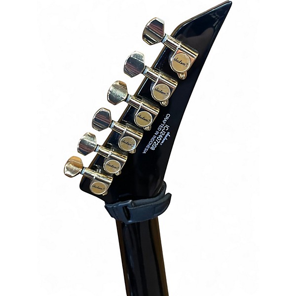 Used Jackson RRX24 Black and Yellow Solid Body Electric Guitar