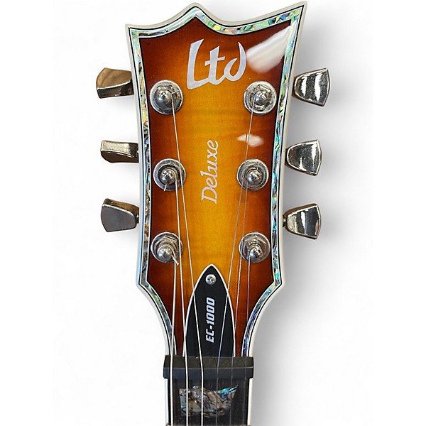 Used ESP LTD EC1000 Tobacco Burst Solid Body Electric Guitar