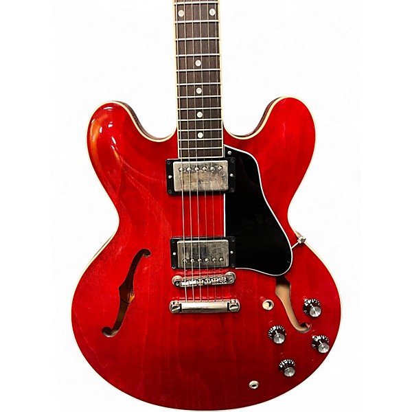 Used Gibson ES335 Heritage Cherry Hollow Body Electric Guitar