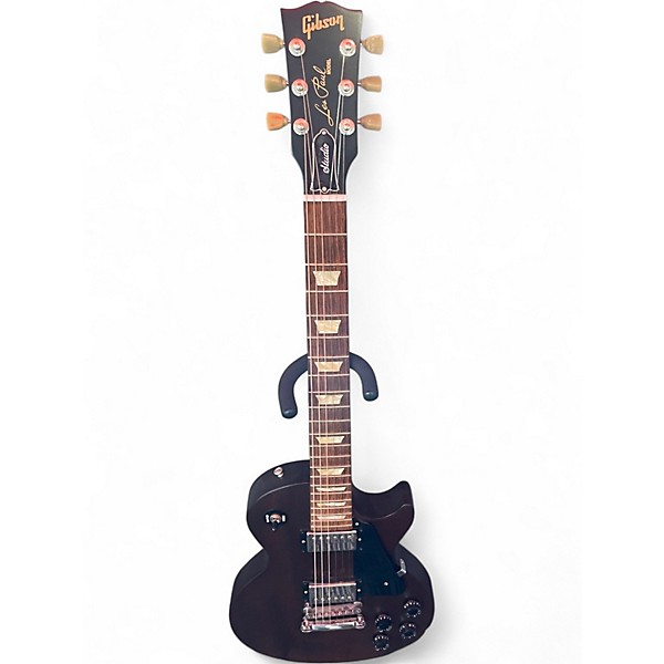 Used 2010 Gibson Les Paul Studio Faded Worn Brown Solid Body Electric Guitar