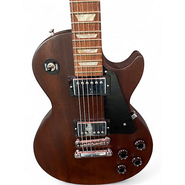Used 2010 Gibson Les Paul Studio Faded Worn Brown Solid Body Electric Guitar