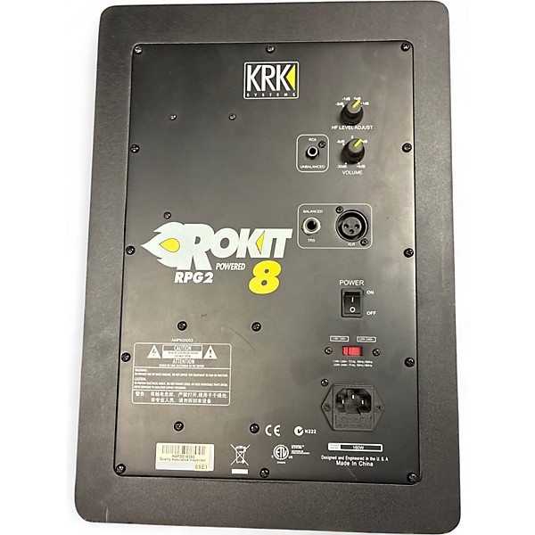 Used KRK RP8G2 Each Powered Monitor