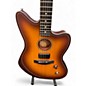 Used Fender Acoustasonic Jazzmaster Tobacco Burst Hollow Body Electric Guitar