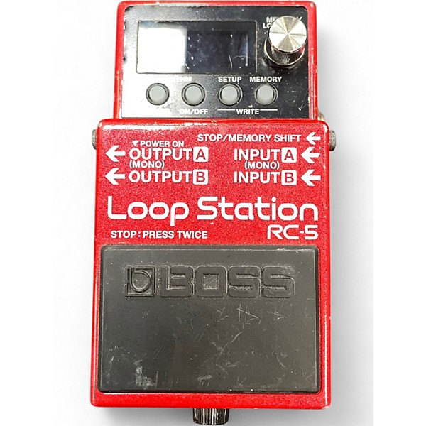 Used BOSS RC50 Loop Station Pedal